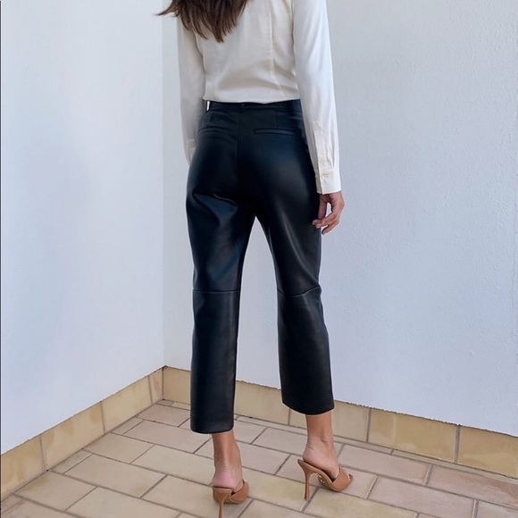 Aritzia Babaton Hasek Faux Leather Pants - Picture 2 of 4